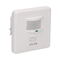 Motion and sound sensor flush-mounted 500W 140 degrees, IP20, white