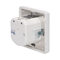 Motion and sound sensor flush-mounted 500W 140 degrees, IP20, white