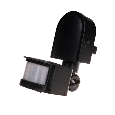 Motion detector DR-05 black 180° 24V