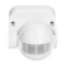 Motion sensor 180 degrees IP44, 1200W, CR-201 white