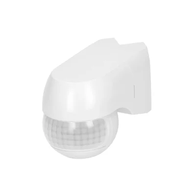 Motion sensor 220 degrees 1200W, IP44, 3 mounting options, white
