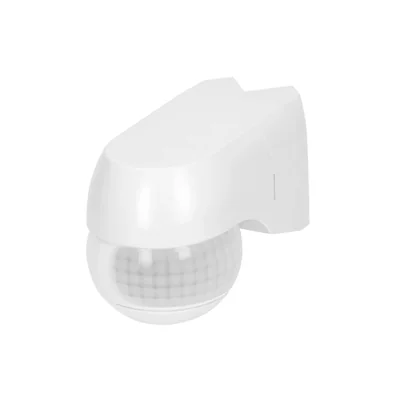 Motion sensor 220 degrees 1200W, IP44, 3 mounting options, white