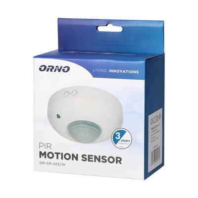 Motion sensor 360 degrees IP20, 1200W, CR-203 white