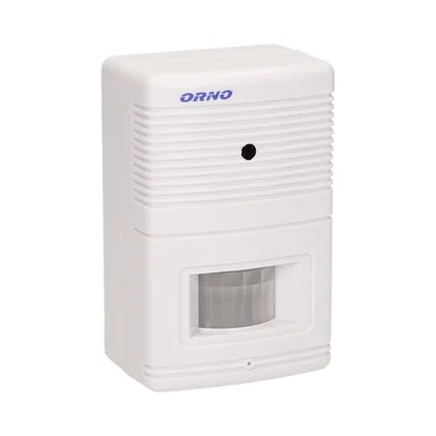 Motion sensor with signaling and alarm ding-dong white