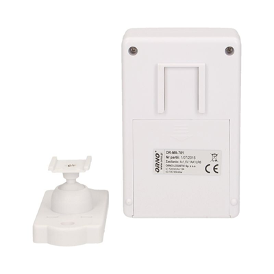 Motion sensor with signaling and alarm ding-dong white