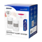 Motion sensor x 2 with wireless signaling 95dB IP44, 120m white