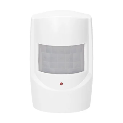 Motion sensor x 2 with wireless signaling 95dB IP44, 120m white