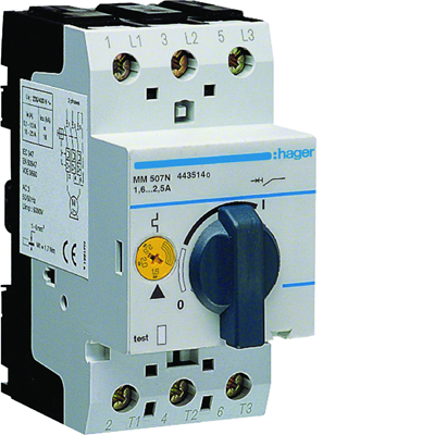 Motor circuit breaker 1.6-2.5A