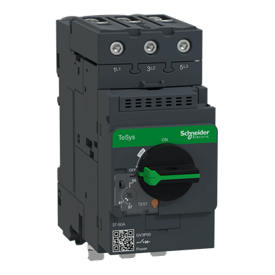 Motor circuit breaker TeSys GV3P rotary drive 50A everlink terminals