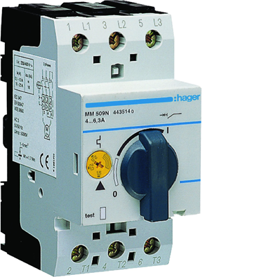 Motor protection switch 4 0-6 3A