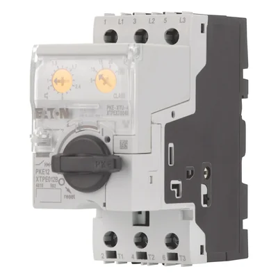 Motorový spínač, 3b, Ir=1-4A, standard PKE12/XTU-4