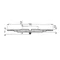Mounting adapter with 3-way strain relief for 221 Inline installation connector; gray 221-2513