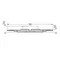 Mounting adapter with 5-way strain relief for 221 Inline installation connector; gray 221-2505