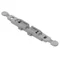 Mounting adapter with strain relief, 1-way, for 221 Inline installation connectors; gray 221-2501