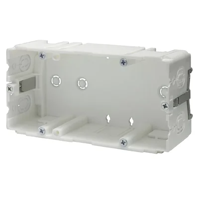 Mounting box for KP under-sill channels