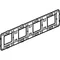 Mounting bracket - 10 or 4x2 modules horizontally or vertically