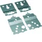 Mounting brackets 4 pcs.