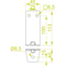 Mounting foot width 50mm