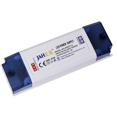 Mounting power supply for LED strips, IP20 36W, 12V, 3.00A, 140x45x28MM