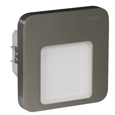 MOZA LED luminaire 230V AC flat CW steel