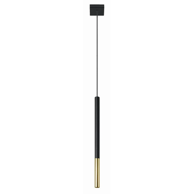 MOZAICA Hanging lamp G9 IP20 black and gold