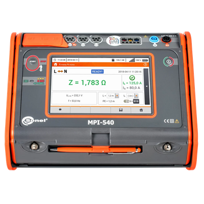 MPI-540 Wielofunkcyjny miernik parametrów instalacji elektrycznych