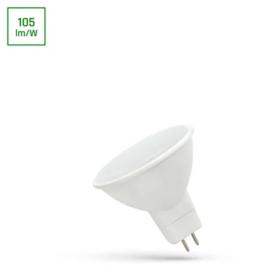 MR16 12V 4W SMD CW LED mit Milchglas-Spektrum