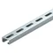 MS4022P2000FT Carril de perfil perforado, ancho de sellado 18 mm