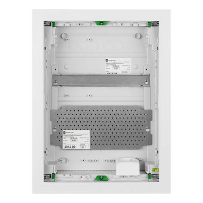 MSF RP 2x12 multimedia switchgear with metal door IP30 white