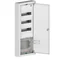 MSF TWIN distribution board 3x12 PE+N+1x12 multimedia surface-mounted metal IP 30 - white