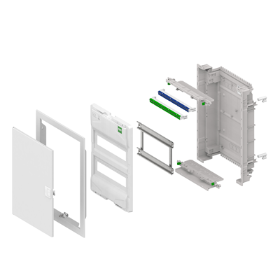 MSF/2002-00 flush-mounted switchgear, IP30