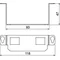 MTGE2 15 2C Mounting bracket for GE2 15 with 2 x C-hole