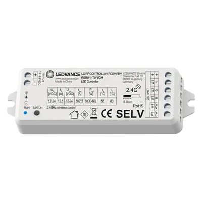 Multi-channel control unit LC RF CONTROL 24V RGBW/TW
