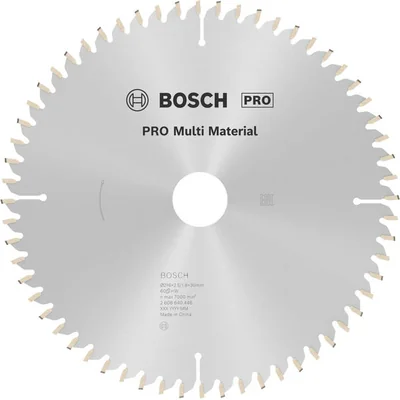 Multi Material saw blade 216 x 30 x 2.5 mm; 60