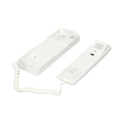 Multi-tenant intercom for 4, 5, and 6-wire IKA installations, white