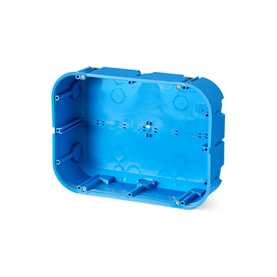 MULTIBOX 2 Caja para paredes vacías con tapa P6x60DP 6xfi60mm azul profundo