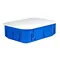 MULTIBOX 2 Hollow wall box with cover P6x60DP 6xfi60mm deep blue