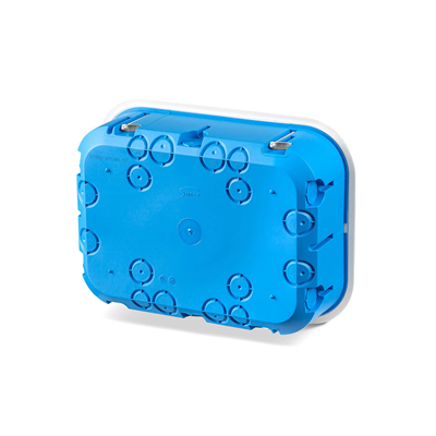 MULTIBOX 2 Hollow wall box with cover P6x60DP 6xfi60mm deep blue