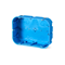 MULTIBOX 2 Hollow wall box with cover P6x60DP 6xfi60mm deep blue