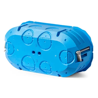 MULTIBOX K Boîte murale creuse P2x60K fi2x60mm carreau bleu