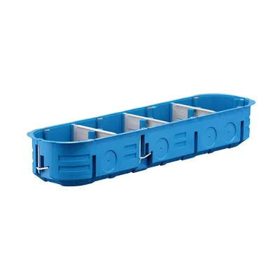 MULTIBOX K Boîte murale creuse P4x60K fi4x60mm carreau bleu