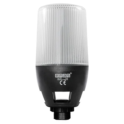 Multifunkční LED signální sloupek EMAS, 5 barev, se samoadaptivní bzučákem, PLC, 24 V DC