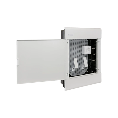 Multimedia-Unterputz-Schalttafel SRp-24/BM IP40 weiße Tür