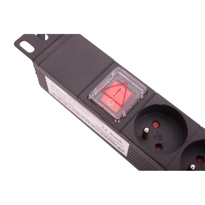 Multiprise 8x230V avec interrupteur