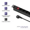 Multiprise Qoltec PDU pour rack 19 pouces | 1U | 16 A | 8 prises françaises | 2 m