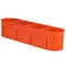 MULTIWALL Puszka podtynkowa czteropolowa M4x60F 4xfi60mm pomarańczowa