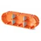 MULTIWALL Třípólová podomítková krabice M3x60F 3xfi60mm oranž.