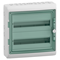 Mureva Aufputzgehäuse (ehemals Kaedra) IP65 MRV-2-18-NT-T transparente Tür 2 Reihen 18 Module/Reihe