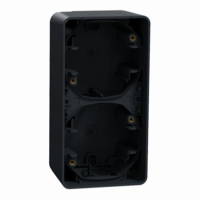 MUREVA STYL IP55 Base de pared vertical doble antracita