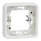 MUREVA STYL IP55 Base empotrable simple con garras blancas